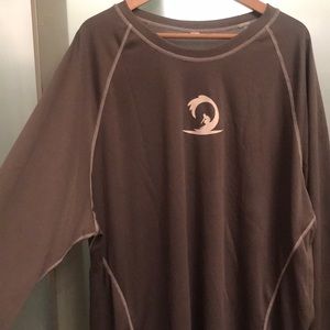 Men’s 2xl fishing swim shirt rash guard UPF 50. All proceeds to charity.